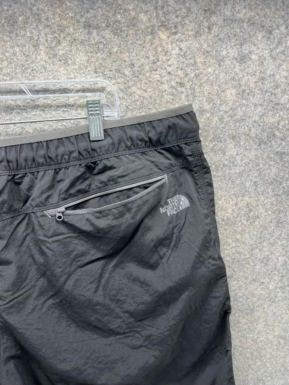 The North Face Swim Trunks Mens 2XL Black Solid Mesh Lined Quick Dry Shorts